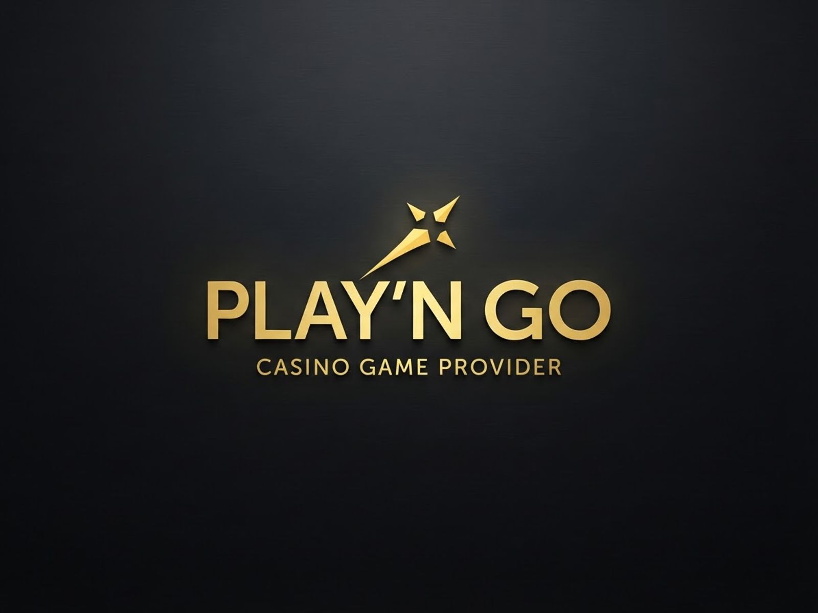 Play'n GO provider logo on dark background