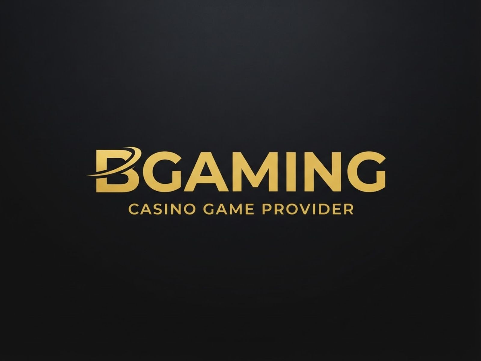 BGaming provider logo on dark background